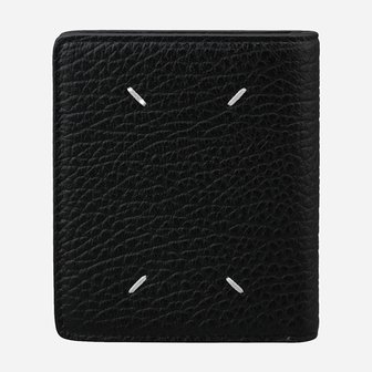 메종마르지엘라 [시흥점] [마르지엘라]6S S56UI0140 P4455 T8013 스티치 컴팩트 반지갑 블랙