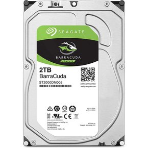 씨게이트 바라쿠다 3.5인치 2TB 내장 하드 디스크 HDD 6Gb/s 256MB 5400rpm ST2000DM005