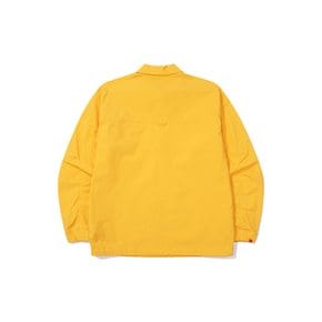 [공식]컬러아이 세미오버핏 카라 아노락 자켓 YELLOW