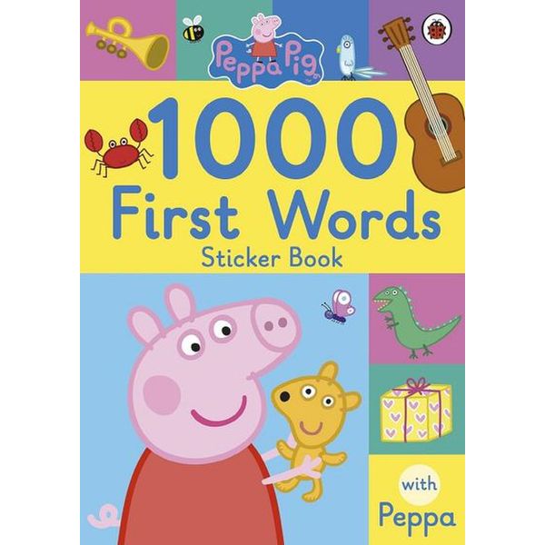 Peppa Pig: 1000 First Words Sticker Book