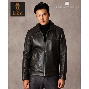 [젠틀맨즈컨셉 By STCO][PREMIUM LAMB SKIN LEATHER] 카라 가죽 자켓_0JPOC94GS2