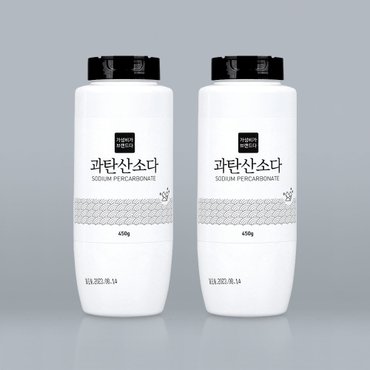  가성비가브랜드다 톡톡톡 과탄산소다 표백제 450g x 2개