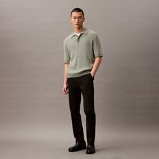 남성 슬림 스트레치 코튼 치노 팬츠(40EM633)