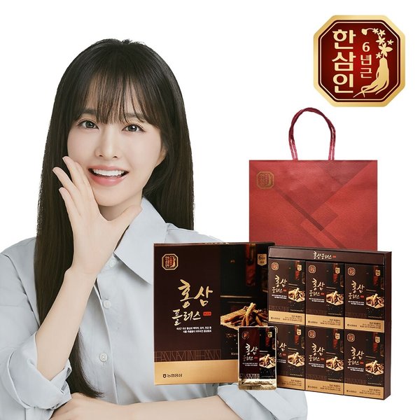 [농협홍삼] 한삼인 홍삼플러스 50ml 30포+쇼핑백