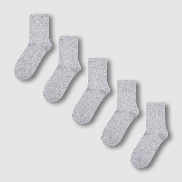 여 코튼 중목 양말 5족 J146903208083