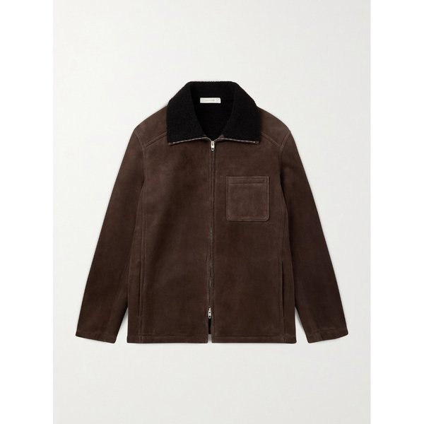 유밋 베난 브루노 시어링 라이닝 스웨이드 재킷 46376663163004125