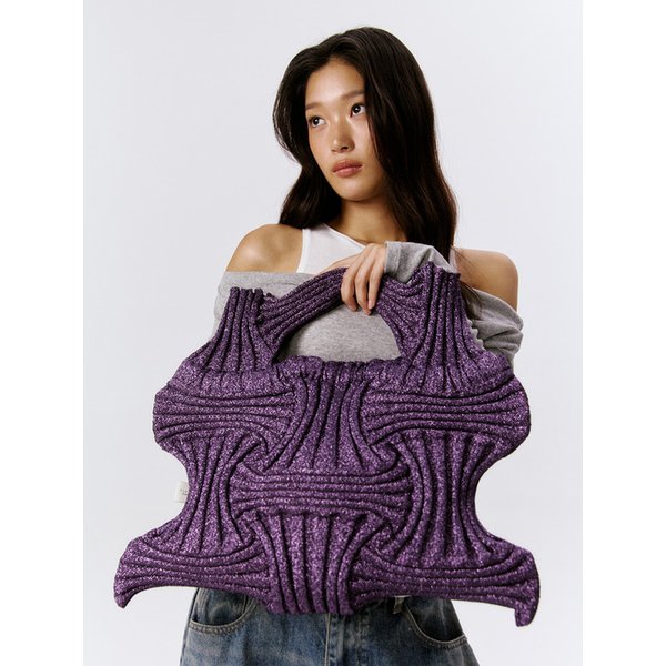 빅보우백 글리터딥퍼플