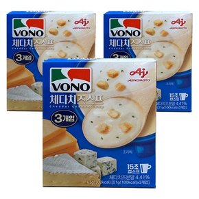 보노 체다치즈 스프 63g 3개입 x 3박스