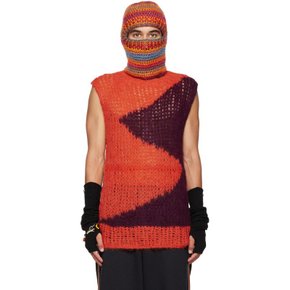 SSENSE 익스클루시브 오렌지 베스트 M622P30 ORANGE/RED