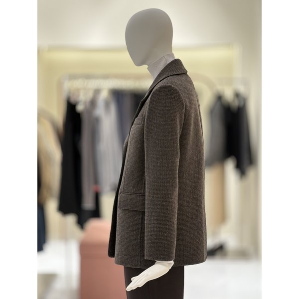 [부산점] [씨씨콜렉트] 벨티드 핸드메이드 울 자켓 (E254MSG148)