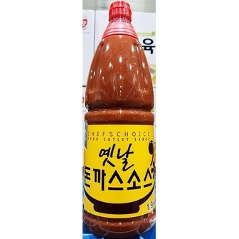  업소용 식당 식자재 맛집 재료 옛날 돈까스소스 1.8L (W61CC75)