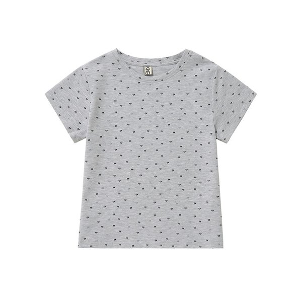 시그니처 도트 슬림 반팔티(2color)