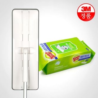 3M 막대걸레 올터치 더블액션 대형 + 정전기청소포 대형(30매) 청소밀대