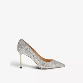 5467062 JIMMY CHOO Romy 85 glittered courts