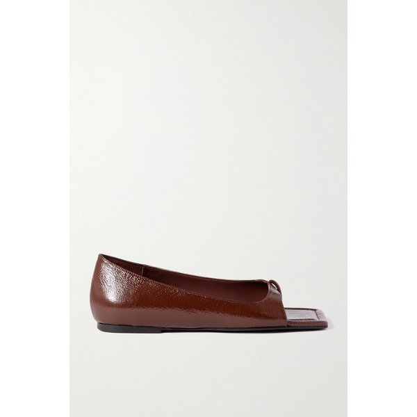 세인트 아그니 90s 크링클 페이턴트 가죽 펌프스 46376663162975024