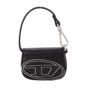 [해외배송] 1DR 마이크로 참 DIESEL 레더 블랙 X09360-PR818-T8013 B0732175191
