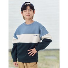 23년 F/W (남아) 컬러블럭 플리스 맨투맨 MKD4TR1203