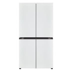 [LG전자공식인증점] LG 디오스 냉장고 오브제컬렉션 T873MWW012 (870L)