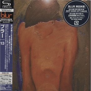 BLUR 13 일본 미니라인 LP SHM CD (보너스 트랙 포함)