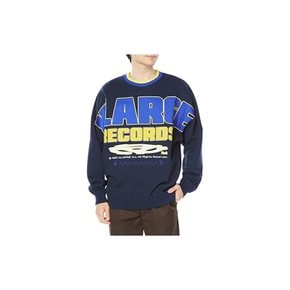 엑스트라라지 트레이너 XLARGE RECORDS LOGO CREWNECK SWEAT 남성 NAVY M