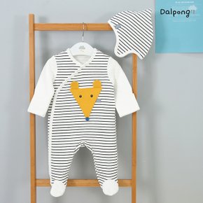 달퐁트라이여우신생아우주복모자세트 (겨울) 신생아 아기 출산 선물