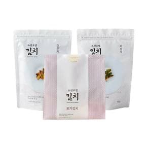 조선호텔 포기김치 5kg+갓김치 1kg+파김치 500g