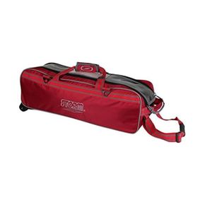 미국 스톰 볼링가방 Storm Tournament 3 Ball Tote Roller Bowling Bag No Pockets Red 1355175