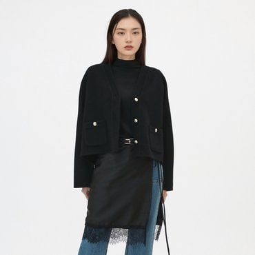LAP (핸드)V넥 가디건형 코트 AR1WT160