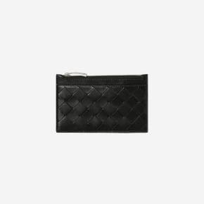 보테가 베네타 미디움 키 파우치 블랙 Bottega Veneta Medium Key Pouch Black 270913