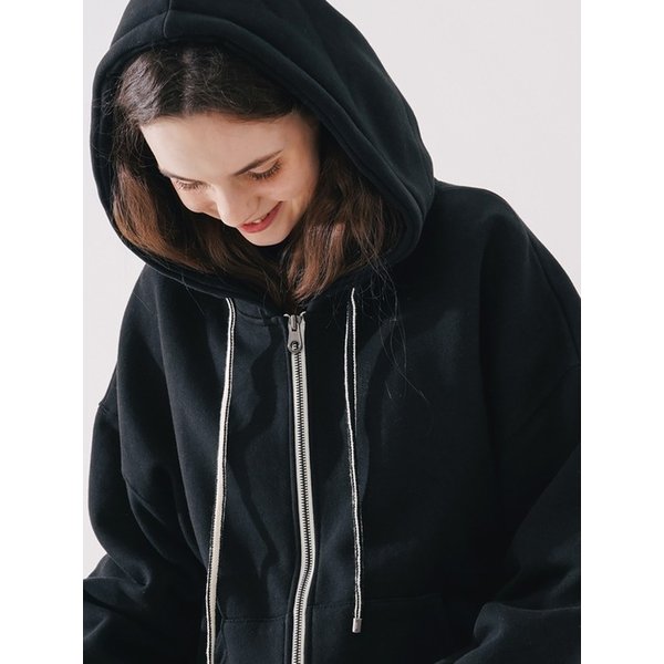 와핑 후드집업 블랙 JJOT7203