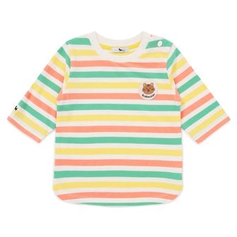 블루독베이비 [여주점] [오프라벨 여주점] 블루독베이비 (OR) 애니멀 7부 티셔츠 BA (45314-331-02)