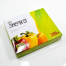 S 매직크린 명진 크린장갑 200매 6209 위생장갑 주방