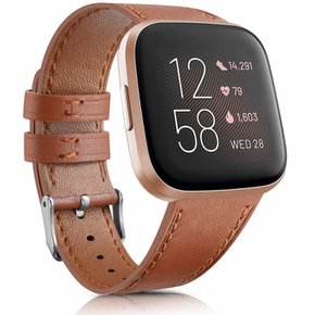 Compatible Fitbit Versa  Versa 2  Versa Lite  Versa SE 밴드 가죽 밴드 가죽 교환 벨트 조절