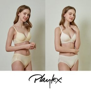 [Playtex] 와이어리스 시크릿 라이트베이지+버터옐로우 4종세트  PXW3M1315_T