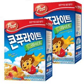 포스트 콘푸라이트1/3슈거라이트 260g X 2개