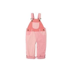 키즈 Dotty Dungarees 베이비 리틀 걸  걸 컬러블록 데님 오버올 멜빵바지 9161325