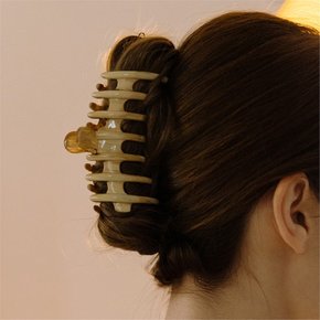 Bamboo cutting hair clip_HA005