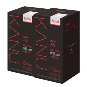 맥심 카누 미니 마일드 아메리카노 150T X 2개