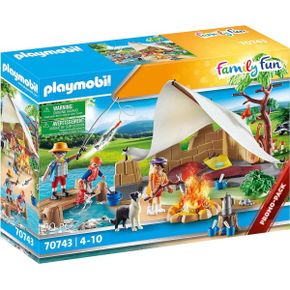 영국 플레이모빌 자동차 Playmobil 70743 Family Camping Trip 1744436