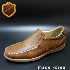 천연소가죽 남성 수제화 스니커즈 로퍼 추천 SMM149 TAN BROWN (S5199605)