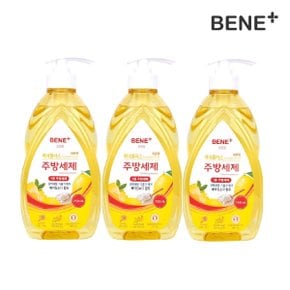 [내일도착]베네플러스 주방세제 750ml x3개(베이킹소다)