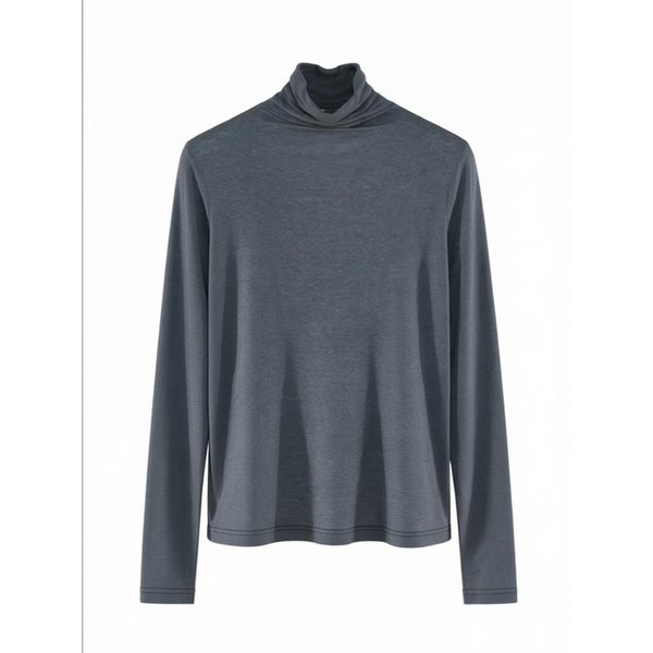 울텐셀 터틀넥 티셔츠_GREY