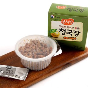 [콩채원] 태백산 청국장 190g(청국장170g+스프20g)