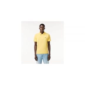 5018756 Lacoste Original L.12.12 Petit Pique Cotton Polo Shirt - Yellow