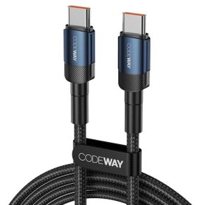 C타입 60W 고속충전 메탈 케이블 0.15M TU7171-0.15M CM-CM PD60W USB-C TU7171-0.15M 코드웨이 티