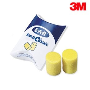 3M 귀마개 소음방지 이어플러그 / Ear classic (끈무)