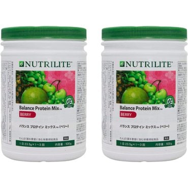  Nutrilite 뉴트리라이트 발란스 프로틴 믹스 베리 500g 2개