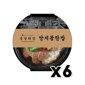 중앙해장 양지곰탕밥 즉석간편조리 450g x 6개