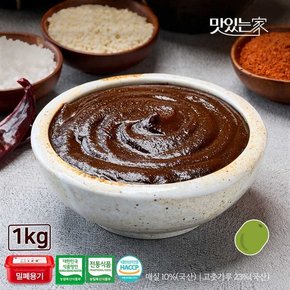 순창문옥례식품 매실 고추장 1kg 밀폐용기