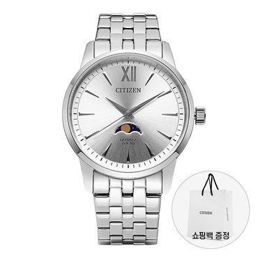 시티즌 [시티즌 CITIZEN] AK5000-54A 문페이즈 남성 메탈시계 47mm